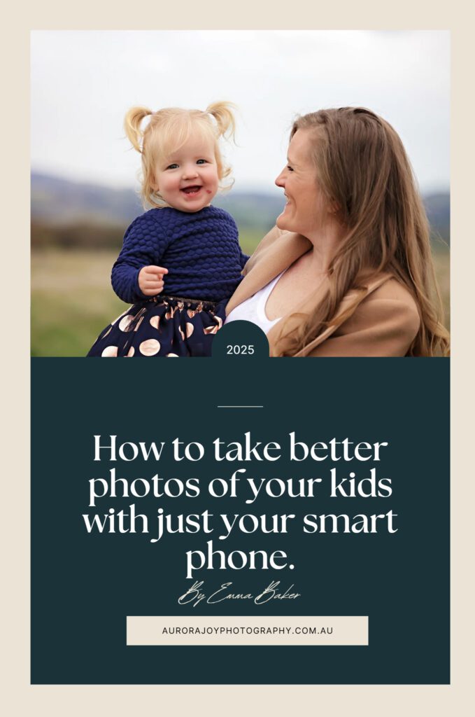 Learn how to take better photos of your kids